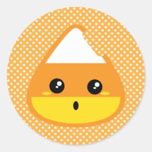 Adesivo Kawaii Candy Corn Stickers