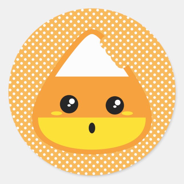 Adesivo Kawaii Candy Corn Stickers (Frente)