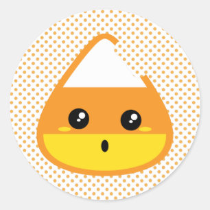 Adesivo Kawaii Candy Corn Stickers
