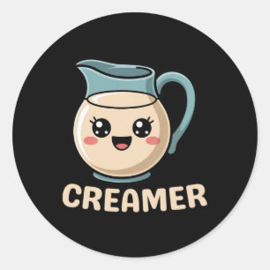 Adesivo Kawaii Creamer Café Cute Halloween Costume Rista
