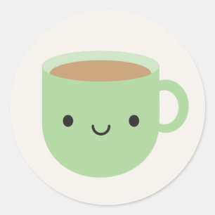 Adesivo Kawaii Cup