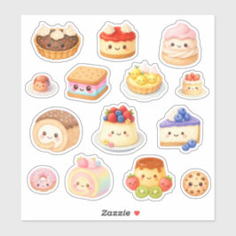 Adesivo Kawaii Desserts Vinyl Stickers