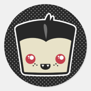 Adesivo Kawaii Dracula Stickers