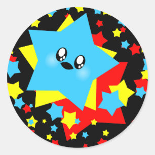 ADESIVO KAWAII ESTARIA BLAST CÓSMICO