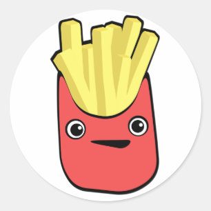 Adesivo Kawaii French Fry