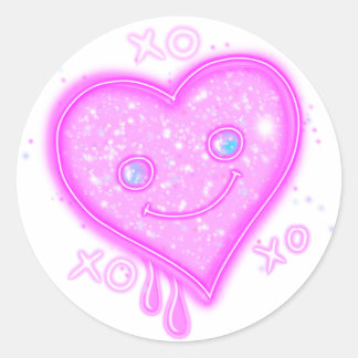 Adesivo Kawaii Heart Stickers