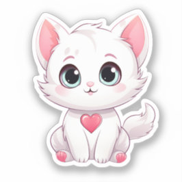 Adesivo Kawaii Kittens