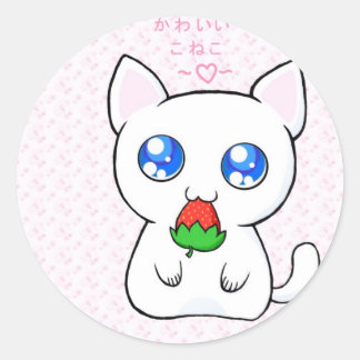 Adesivo Kawaii Koneko Stickers