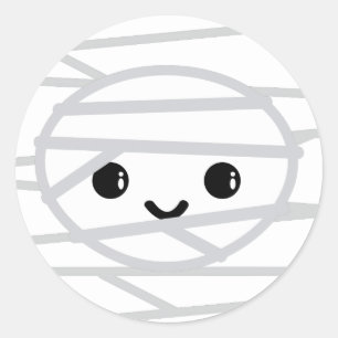 Adesivo Kawaii Mummy Stickers