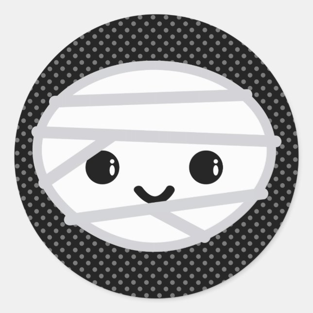 Adesivo Kawaii Mummy Stickers (Frente)