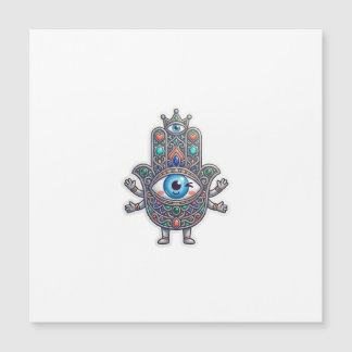 Adesivo Kawaii Olho do Mal Hamsa Amazigh Marroquin