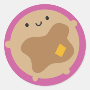 Adesivo Kawaii Pancake