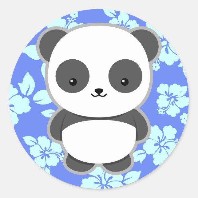Adesivo Kawaii Panda (Frente)