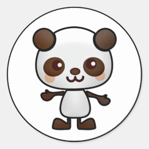 Adesivo Kawaii Panda Bear_GC - Sticker