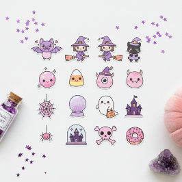 Adesivo Kawaii Pastel Witchcraft e Wonder Sticker Pack