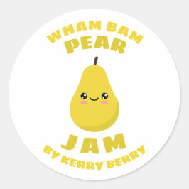 Adesivo Kawaii Pear Jam