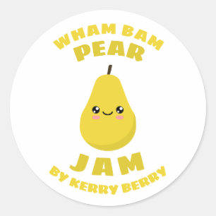 Adesivo Kawaii Pear Jam