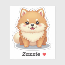 Kawaii Pomeranian, Arco charmoso-Uau, pequeno