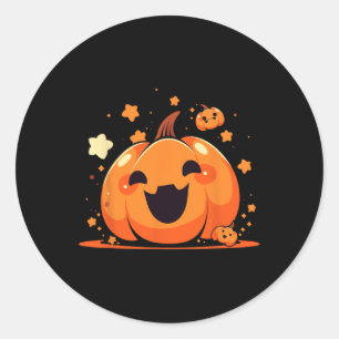Adesivo Kawaii Pumpkin Anime Cottagecore Homens Crianças M