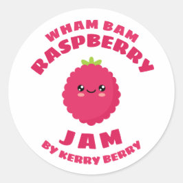 Adesivo Kawaii Raspberry Jam