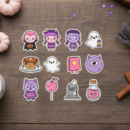 Adesivo Kawaii Spooky Sweethearts Sticker Pack