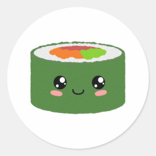 Adesivo Kawaii Sushi