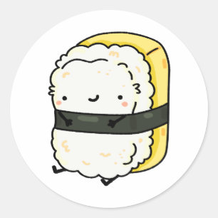 Adesivo Kawaii Tamago Sushi
