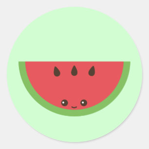 Adesivo Kawaii Watermelon