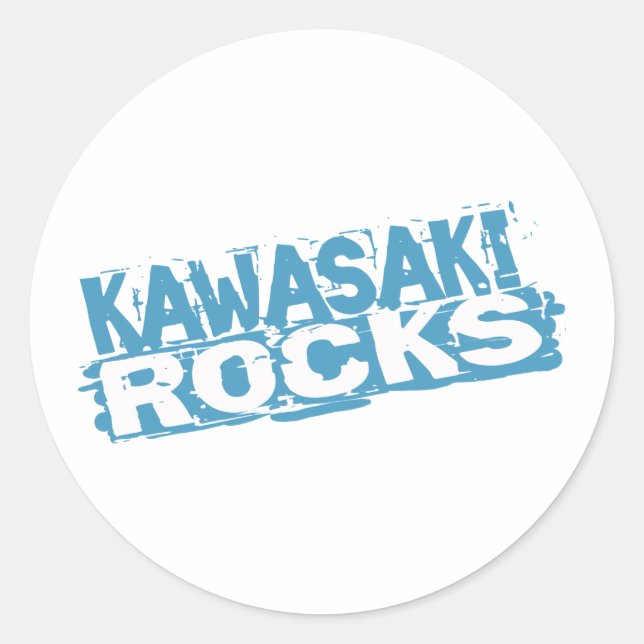 Adesivo Kawasaki Rocks Sticker (Frente)