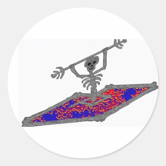 Adesivo Kayak Bones Float (Frente)