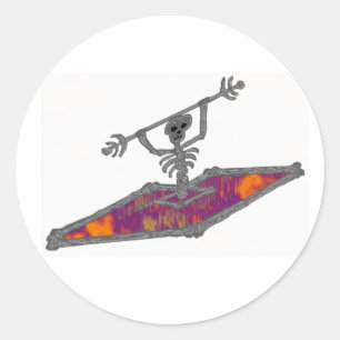 Adesivo Kayak Gravity Bones