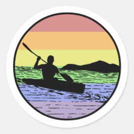 Adesivo Kayaking