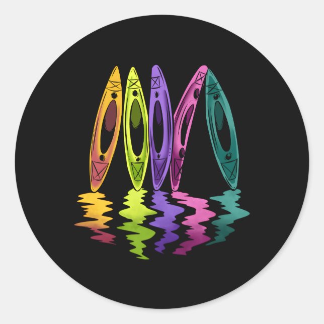 Adesivo Kayaking Barco Kayak (Frente)