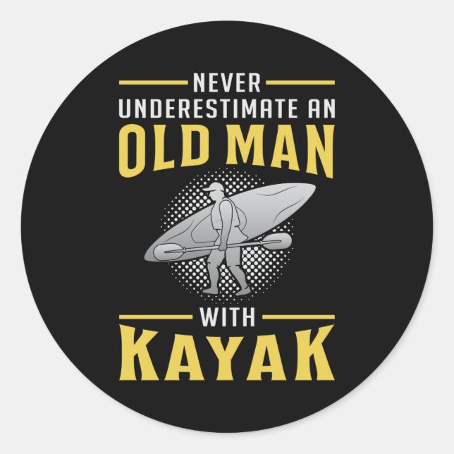 Adesivo Kayaking Canoe Paddle Canoagem Canoagem Engraçado  (Frente)