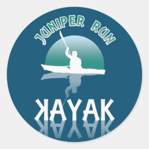 Adesivo Kayaking Juniper Run - Kayak