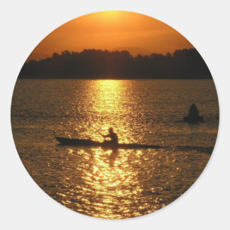 Adesivo Kayaking Sunset