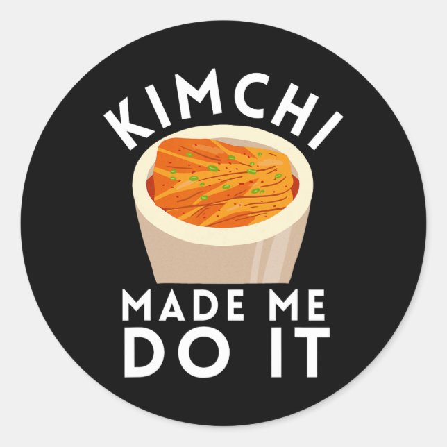 Adesivo Kbbq Churrasco coreano Kimchi Ramen (Frente)