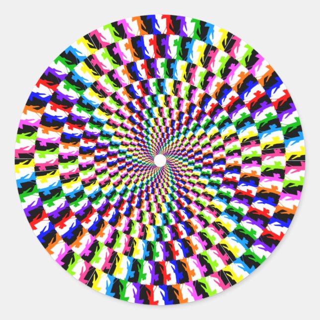 Adesivo KC-135 Rainbow Spiral Sticker (Frente)