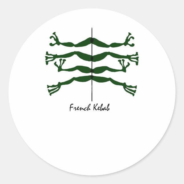 Adesivo kebab francês (Frente)