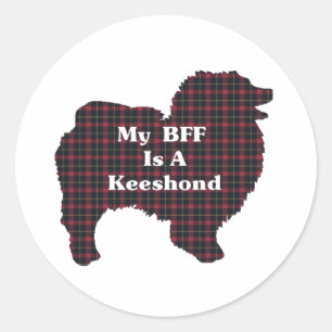 Adesivo Keeshond BFF Sticker
