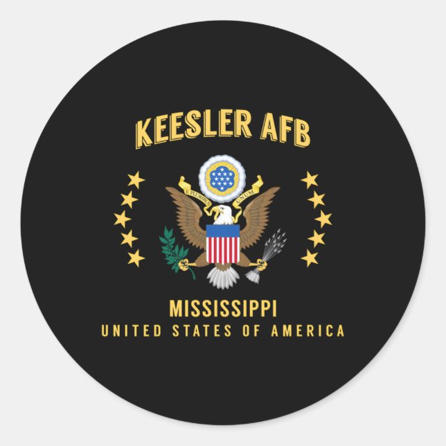 Adesivo Keesler Afb (Frente)