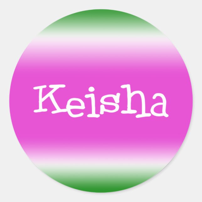 Adesivo Keisha (Frente)