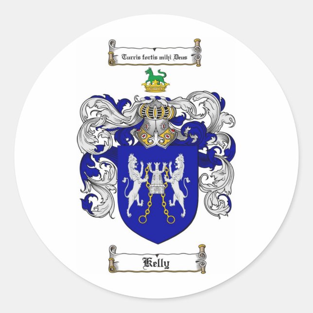 ADESIVO KELLY FAMILY CREST - KELLY CASACO DE BRAÇOS (Frente)