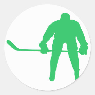 Adesivo Kelly Green Ice Hockey