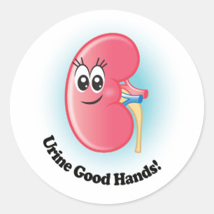 Adesivo Kelly Kidney "Urine Good Hands" Stickers