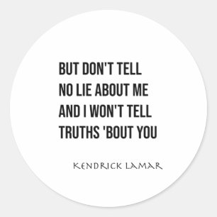 Adesivo Kendrick Lamar - Euphoria (punchline) Sticker