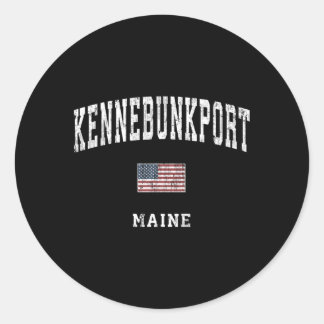 Adesivo Kennebunkport Maine Me Flag Sports Americano