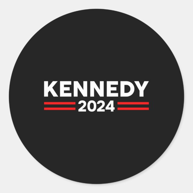 Adesivo Kennedy 2024 Rfk Jr Para Presidente (Frente)