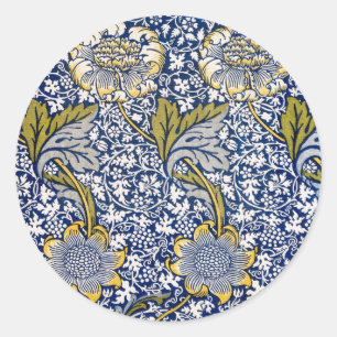 Adesivo Kennet por William Morris, Arte Têxtil Vintage