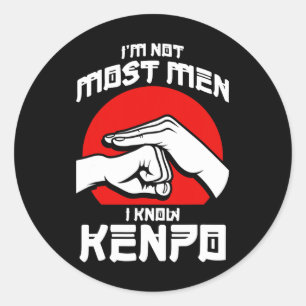 Adesivo Kenpo, Autodefesa agressiva, Karate Artes Marciais